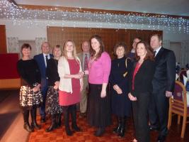 Charities Group with President Amber at our 2020 event.